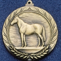 1.5" Stock Cast Medallion (Thoroughbred Horse)